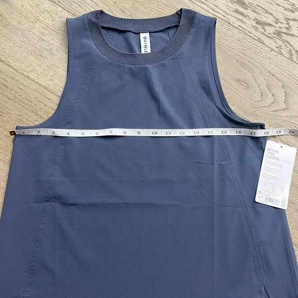 NWT Athleta 'Zephyr' Tank in MDVI (Medieval Violet) XS - Retail: $69 - Picture 7 of 12